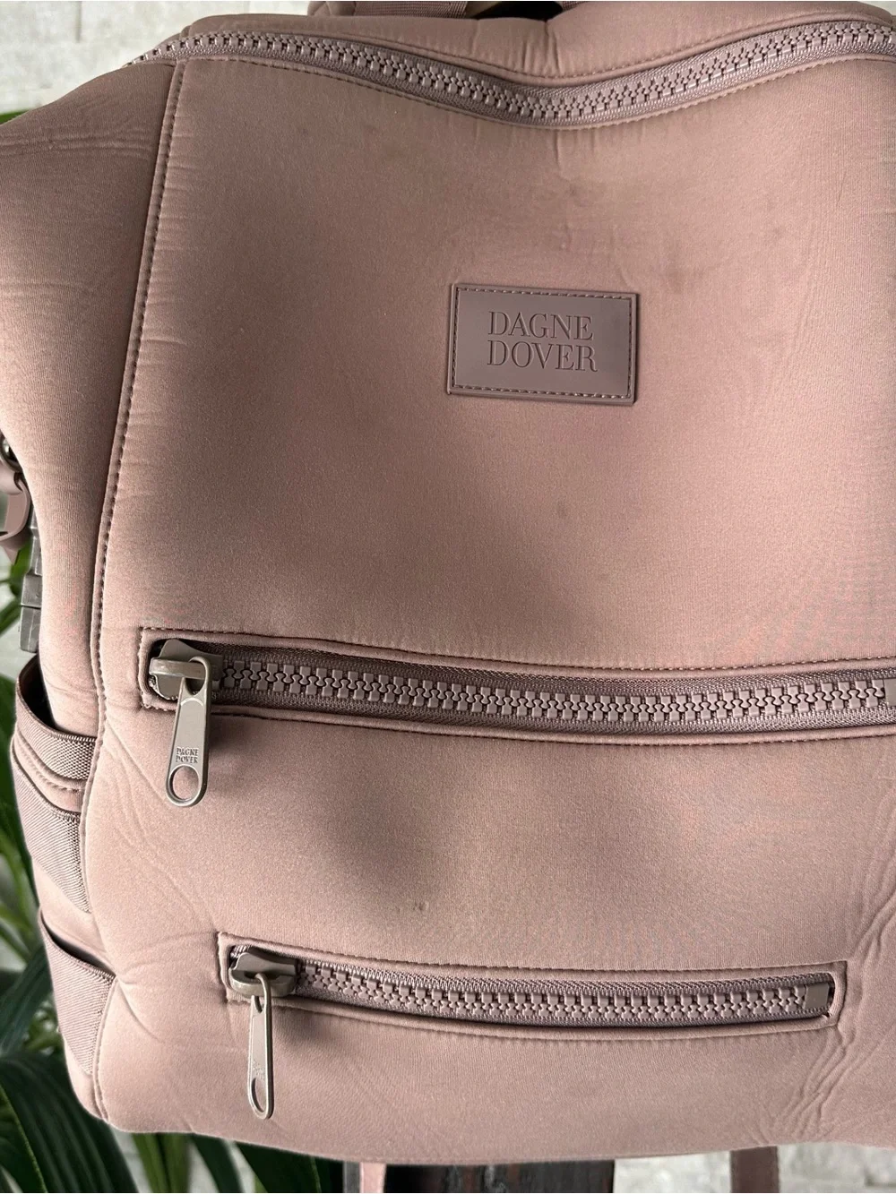 Dagne Dover Indi Diaper Bag Backpack Dune Tan/Brown